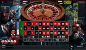 Marvel Roulette Playtech