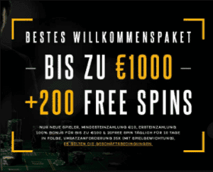 Shadowbet Willkommensbonus