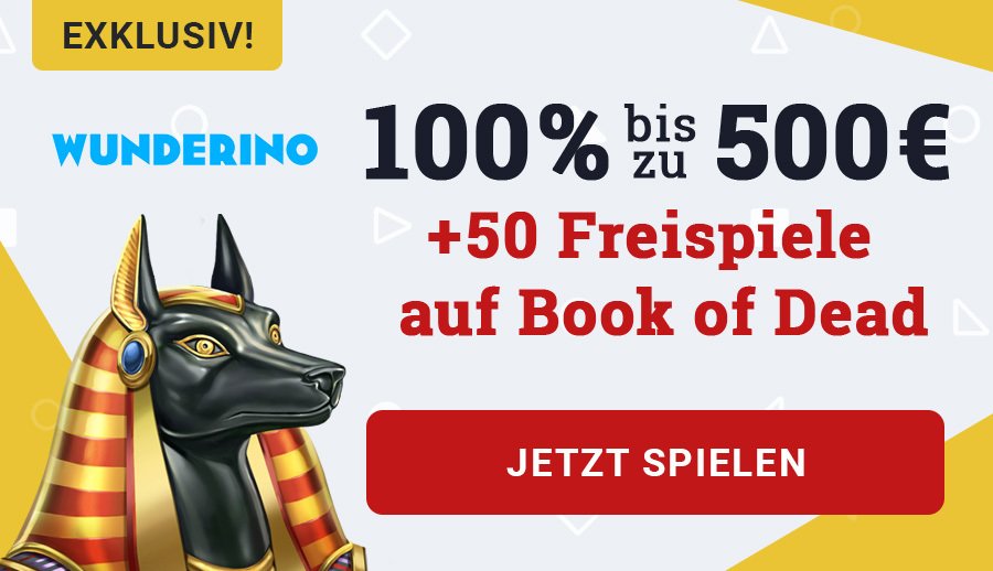 Wunderino Casino Bonus